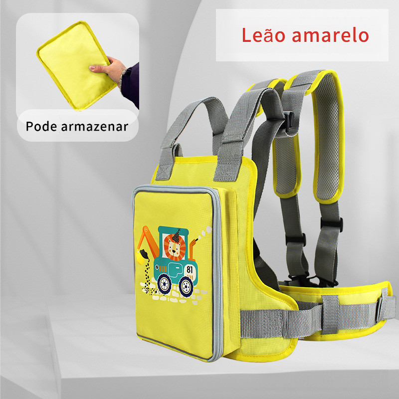 Cintos de segurança da motocicleta para crianças, proteção ajustável da equitação do bebê