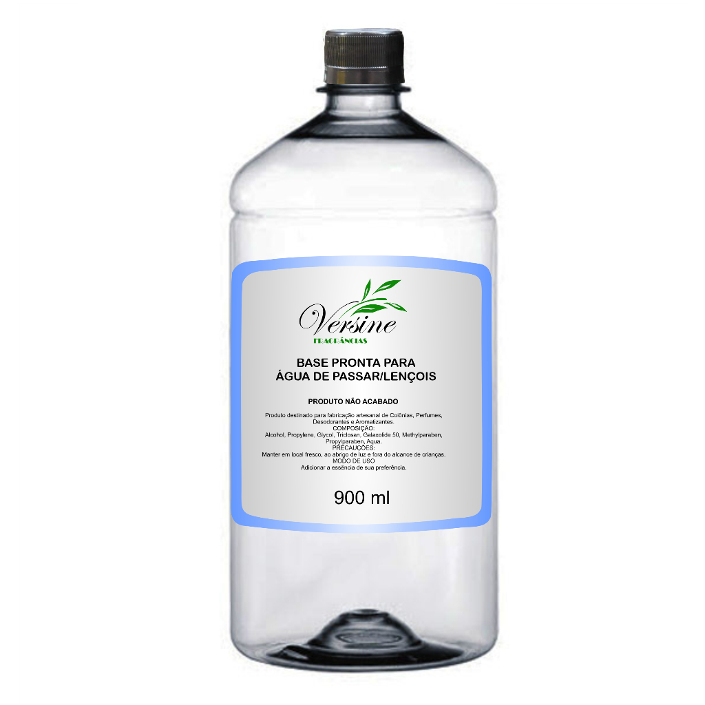 Base Pronta para Água De Lençóis / Água De Passar 900 ml