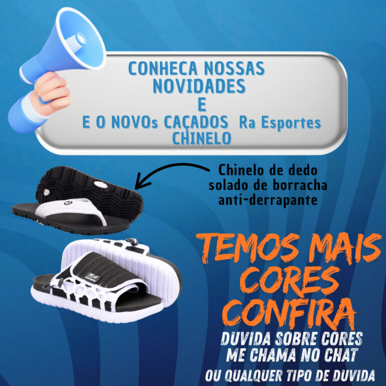 Chinelo slide varias cores inovação 2025 imperdi