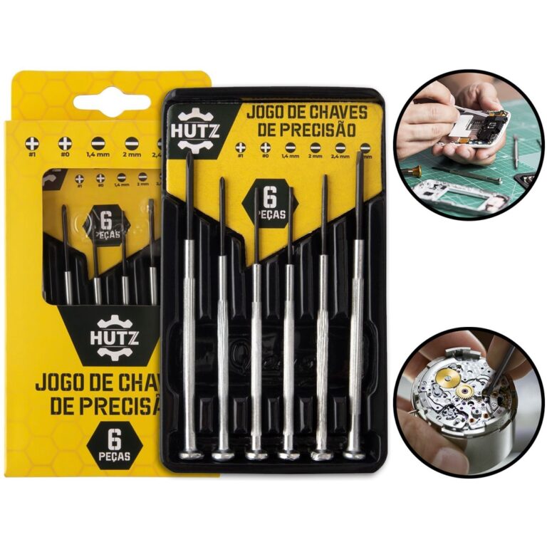 Jogo de Chaves de Precisão Phillips Fenda Com Est