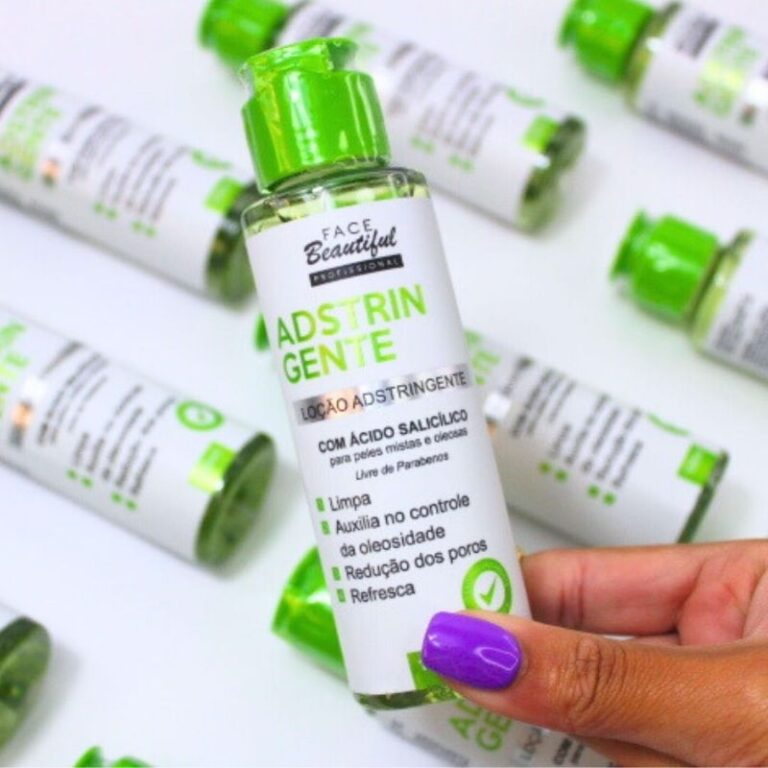 loção facial adstringente skincare face beautifu