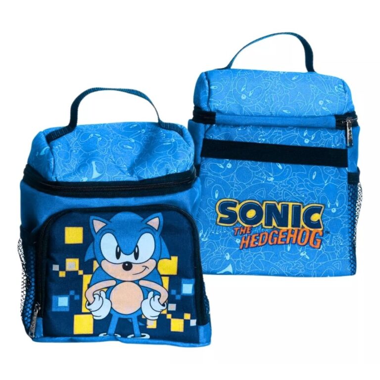 Lancheira Térmica 2 Compartimentos Sonic The Hedg