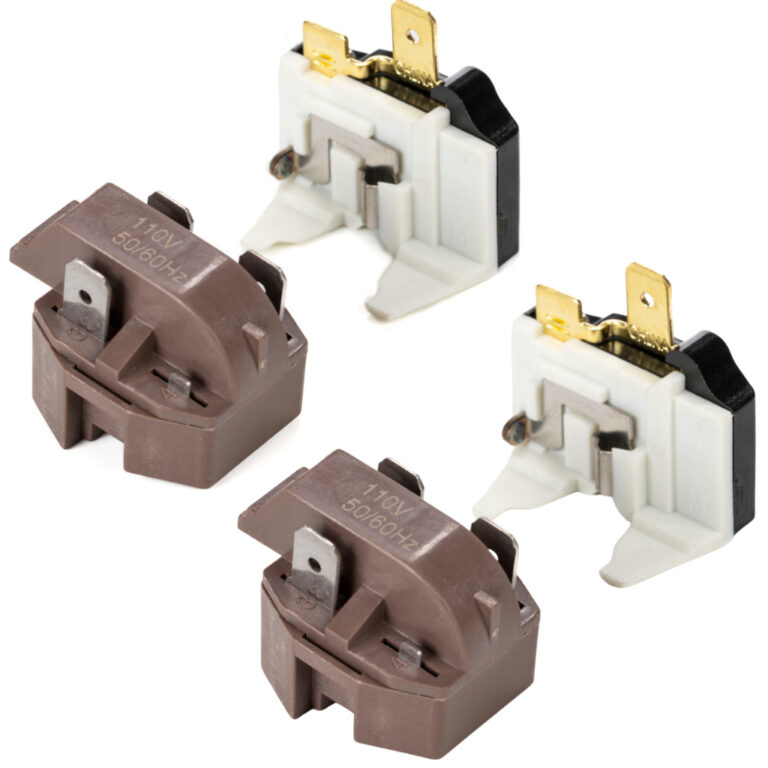 Kit 2 Rele PTC e 2 Protetor Termico 110v 127v Univ