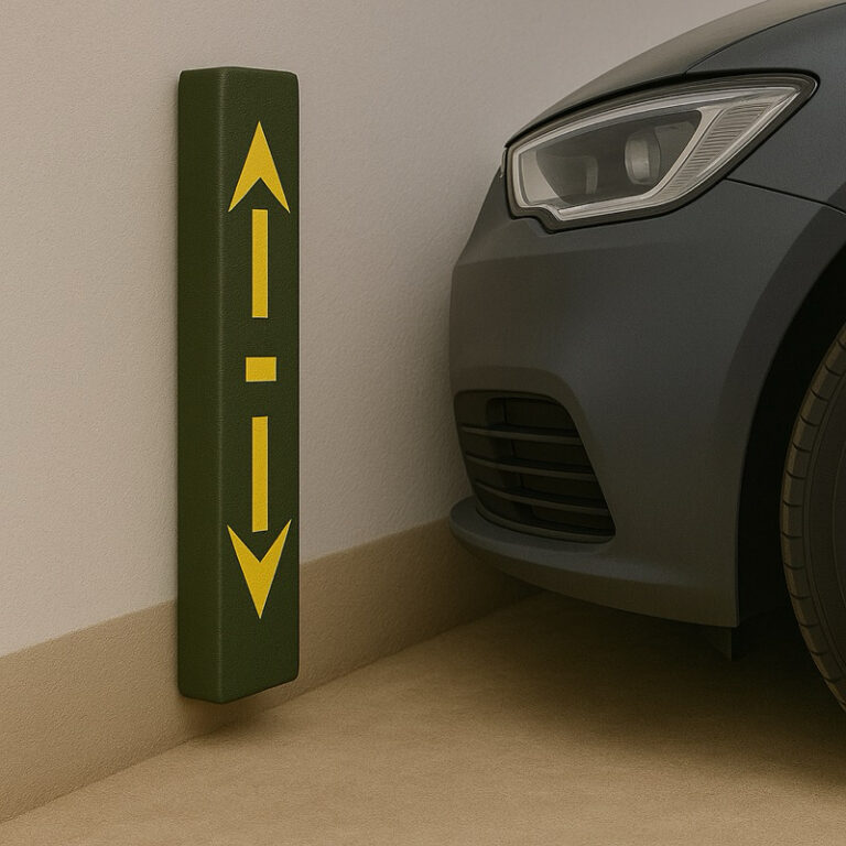 Protetor de Garagem EVA Estacionamento 2cm Parede 