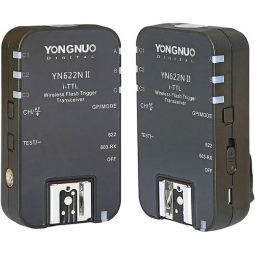 RÁDIO FLASH YONGNUO YN-622N II PARA NIKON (PAR)