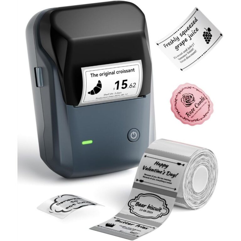 NIIMBOT B1 Impressora de Etiquetas Portátil Bluet