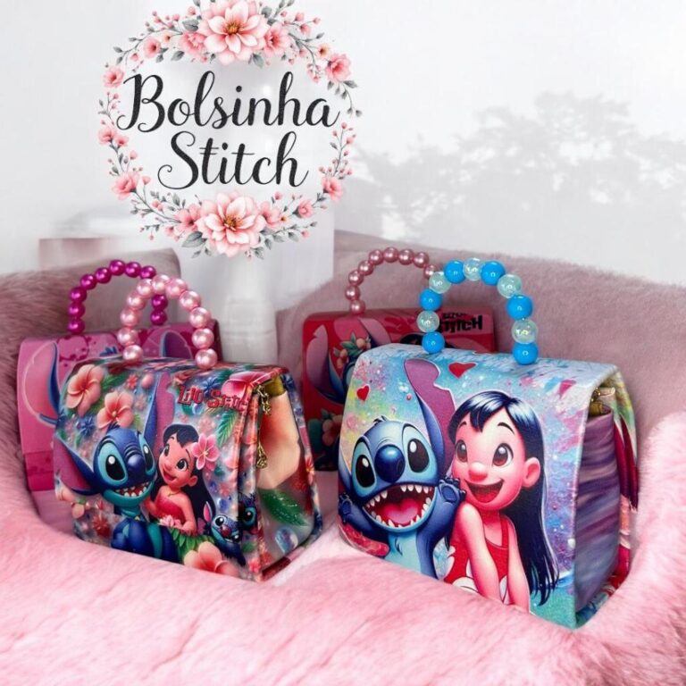 Bolsa Infantil Estilosa Forrada Fofa  Look Mini In