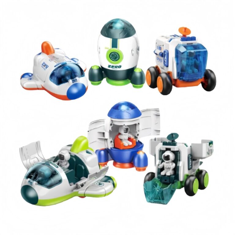 KIT 1,2,3 pcs Brinquedo Foguete Nave Veiculo Miss�