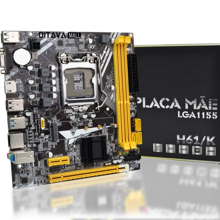 Placa Mãe Intel KP-H61/K LGA1155 DDR3 HDMI VGA Su