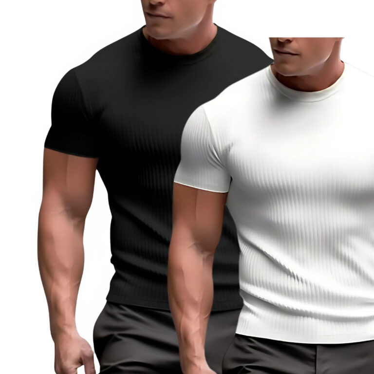 Camiseta 100% Canelada Masculina