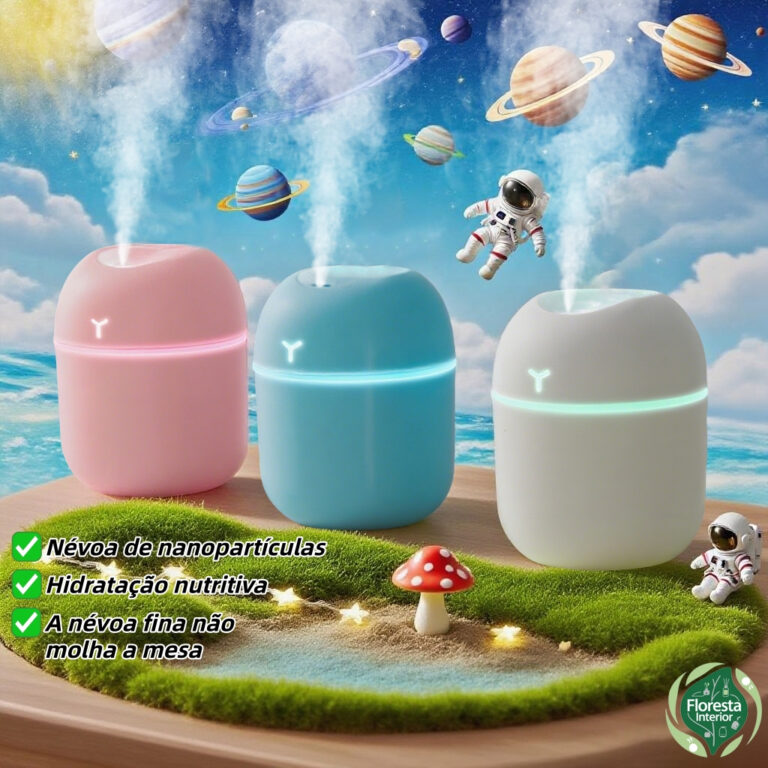 Umidificador Portátil Modelo Pequeno 220ml Silenc