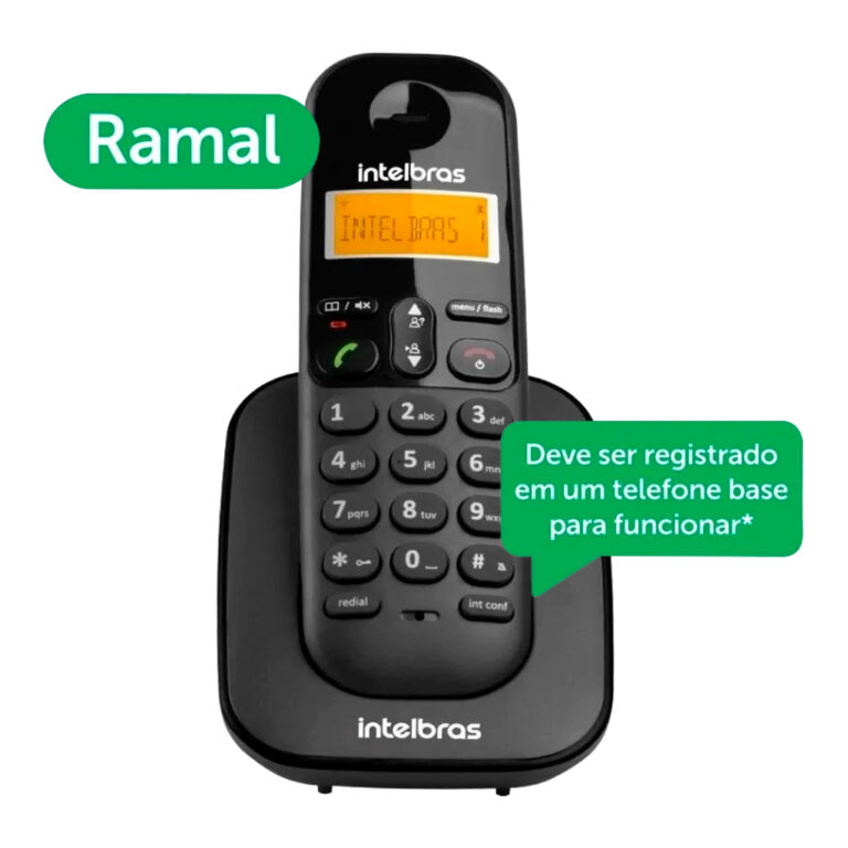 Telefone Sem Fio Ramal Digital Intelbras Ts 3111 P