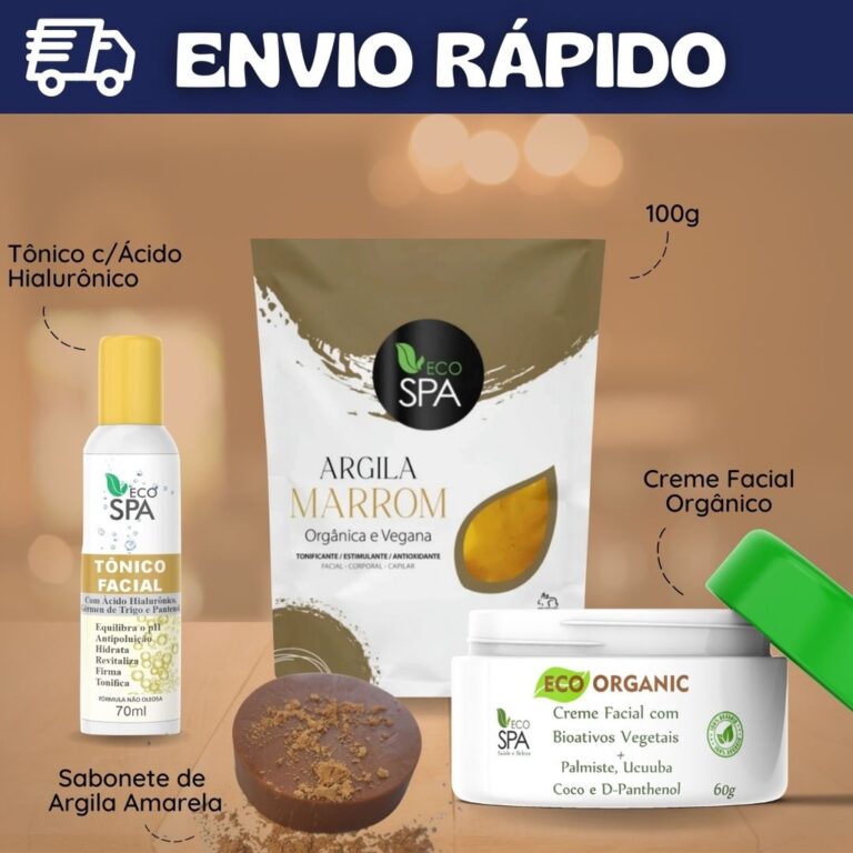 Kit Tonificante – Argila Marrom + Sabonete d
