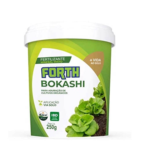 Adubo Fertilizante Forth Bokashi 250g Para Cultivo