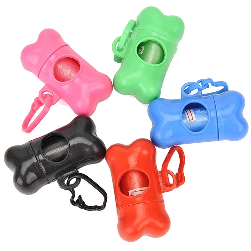 Kit Cata Caca 2 Refis Sacos Porta Saquinho Pet Cães Gatos Cachorro Recolher Coco Saco Para Fazes