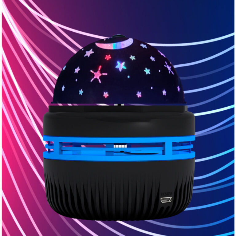 Mini Luminária Projetor Estrela Abajur Led 360. L