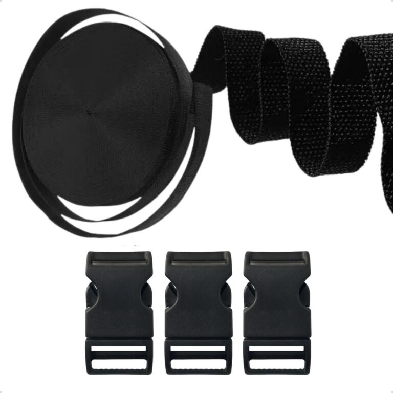 Kit Cinta CA 25mm X 10 Metros + 10 Fechos de Engat