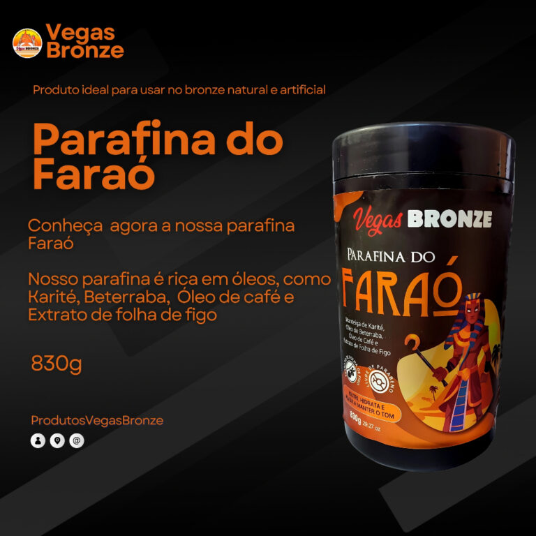 Parafina faraó 830g – Vegas Bronze