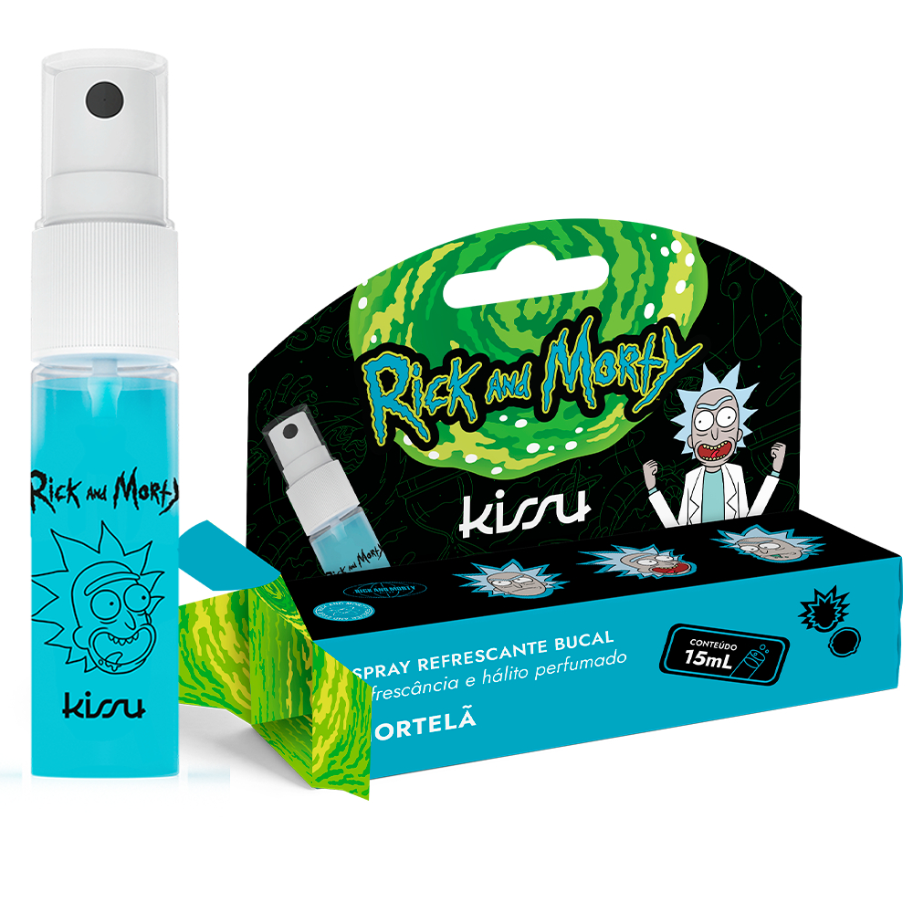 Spray Bucal KISSU – Sabor Hortelã – 15ml