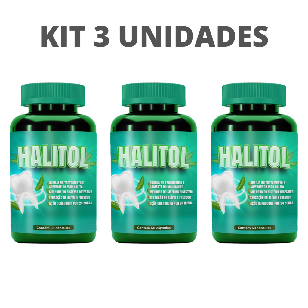 HALITOL – ALIVIO DO MAU HALITO