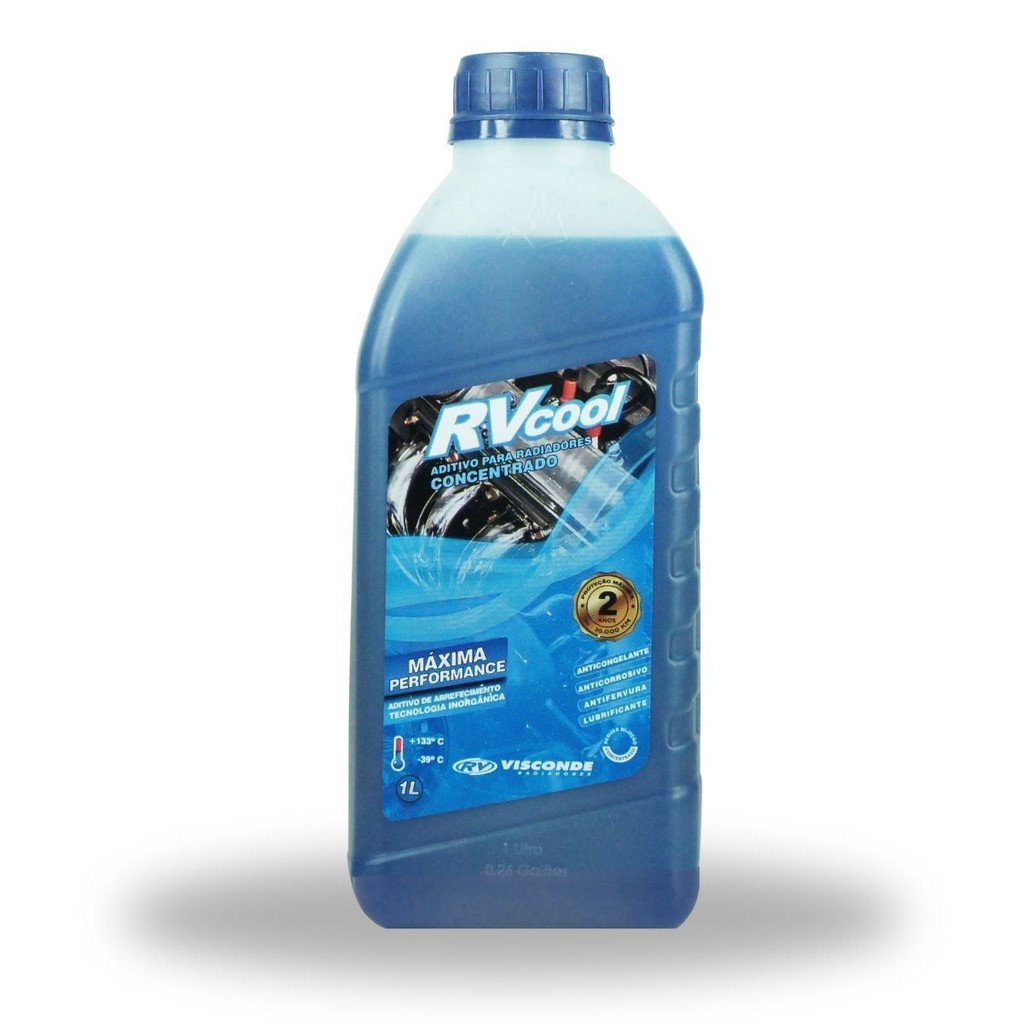ADITIVO DE RADIADOR CONCENTRADO AZUL 1L VISCONDE RV 61002 CD FILIAL GOIANIA-GO