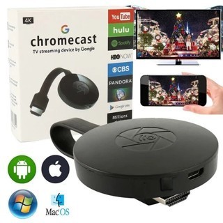 Dispositivo de Streaming Chromecast  Conecte-se à