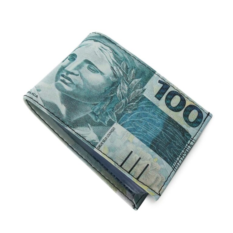 Carteira Infantil e adulto nota de 100 cem De Cour