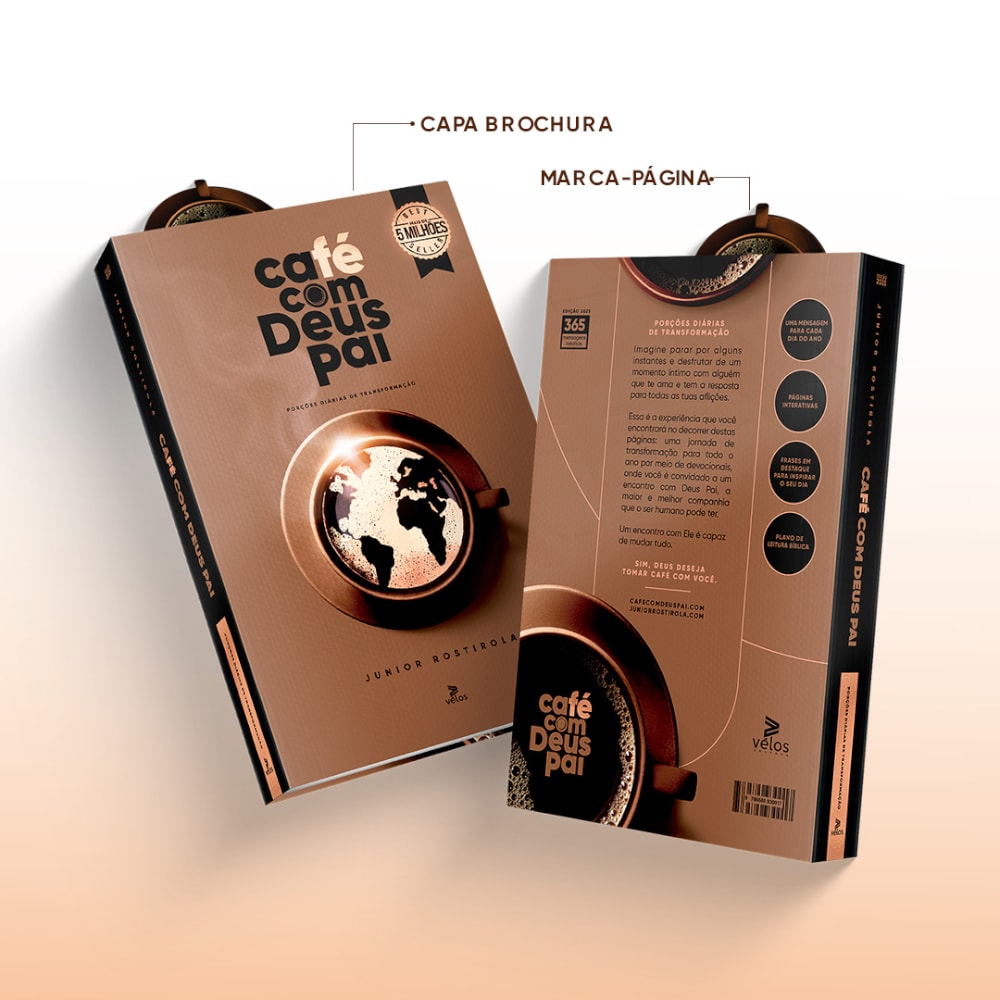 Devocional Café com Deus Pai | Porções Diárias de Transformação | Junior Rostirola