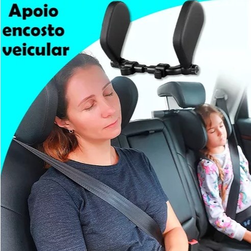 Apoio Encosto de Cabeça Para Carro Travesseiro Au