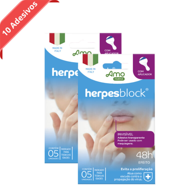 Adesivo Natural Transparente Herpes Labial Block A