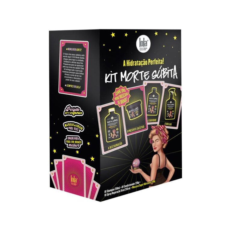 KIT LOLA FROM RIO MORTE SUBITA 4 PRODUTOS