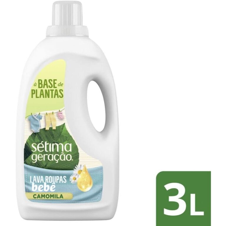 Sabão Líquido Lava Roupas Bebê Fragrância Natu