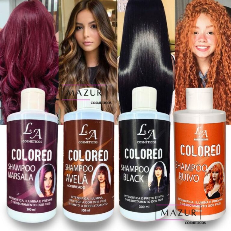 Shampoo Escurecedor Cabelos Brancos Tonalizante Co