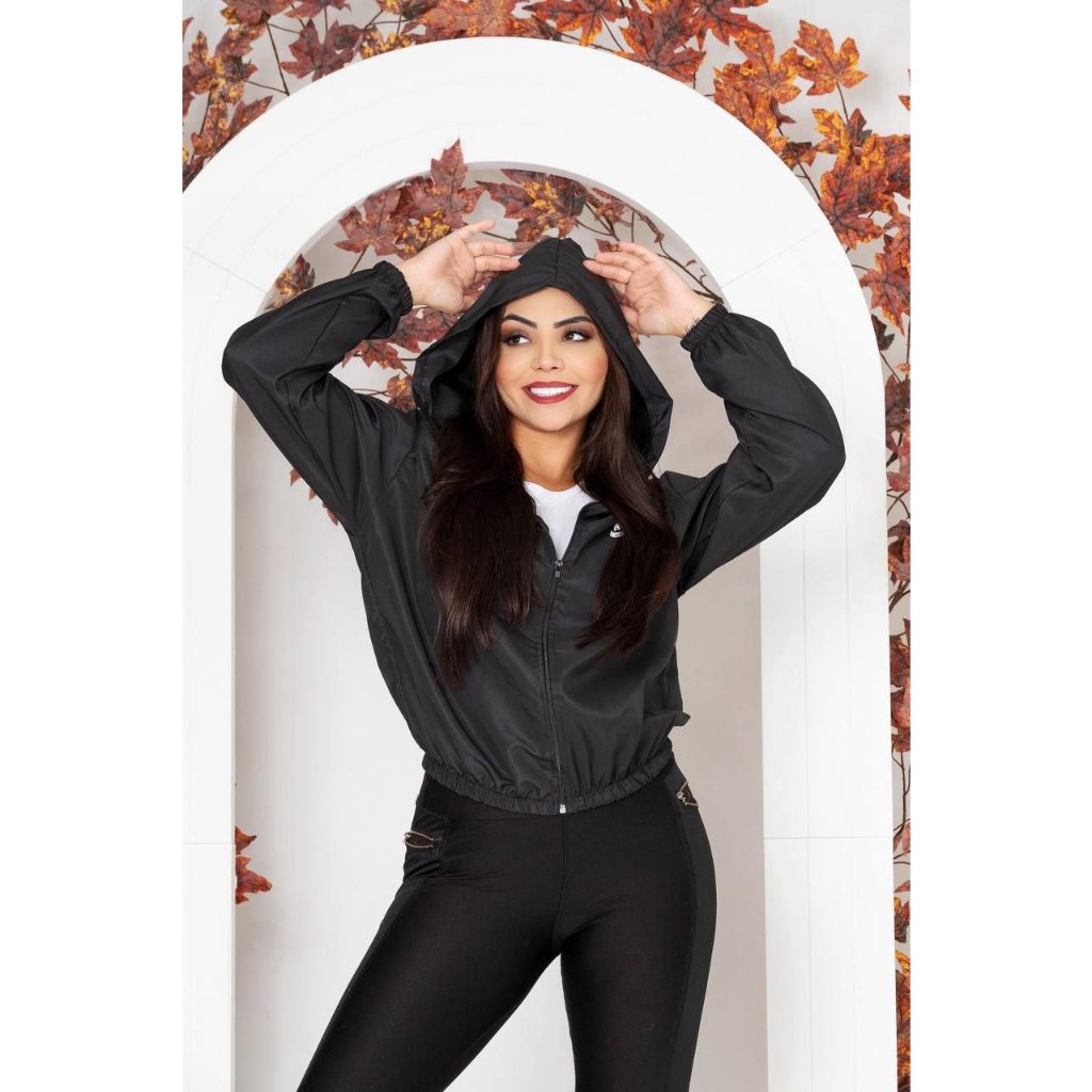 Blusa Corta Vento Tendência Na Moda Perfeito Pro Look