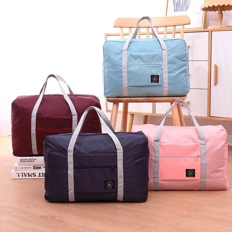 Bolsa de Viagem Mala Dobrável Capacidade Impermeável Leve Portátil