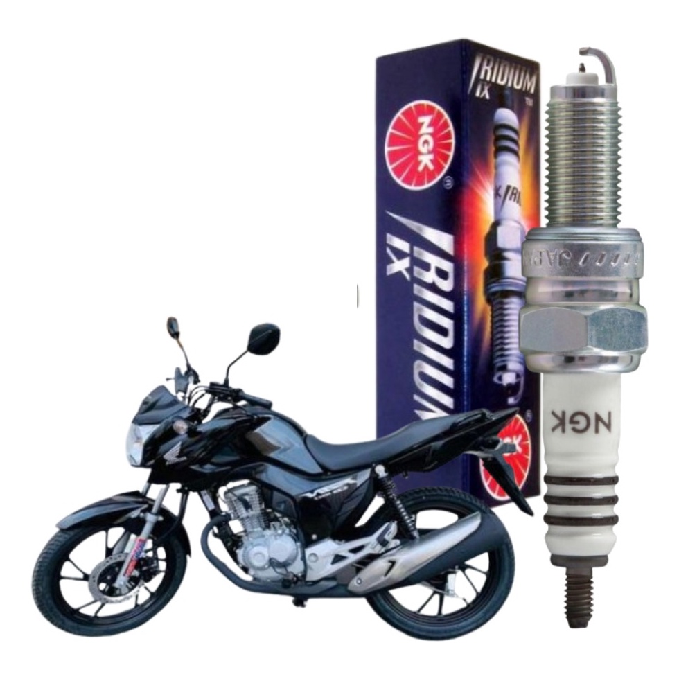 Vela Ignicao Honda Cg Fan Titan 150 Cb Nxr Original Ngk 99 2000 2001 2002 2003 2004 2005 2006 2007 2