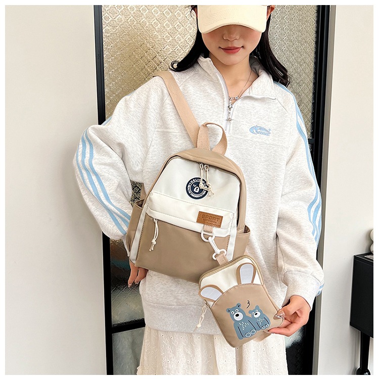 Kit Mochila e Infantil Escolar com Estampa de Urso