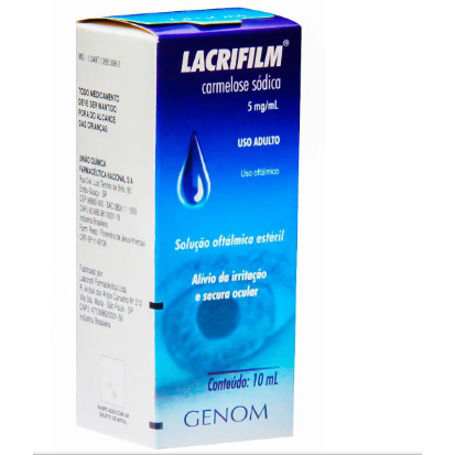 Colírio Lacrifilm Solução Oftámilca 10ml(Compr
