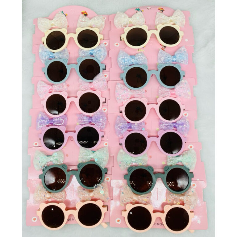 Pacote Com 12 Lindos Kit Óculos de Sol + Bico De 