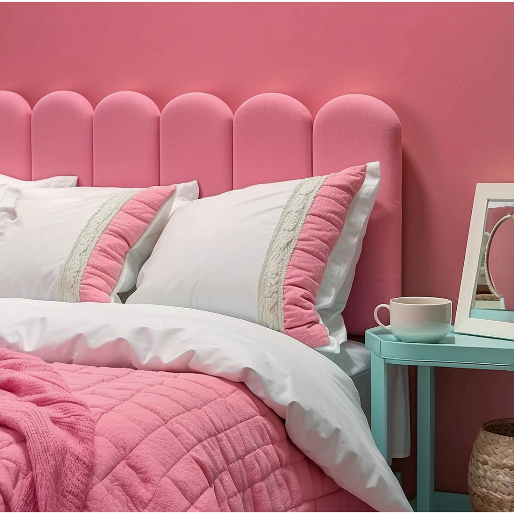 Kit Cabeceira Modulada Estofada Nuvem Cama Casal box Completa – Envio Imediato – Luxo Cama Quarto