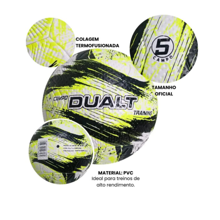 BOLA FUTEBOL CAMPO TERMOFUSION DUALT ORIGINAL OFIC