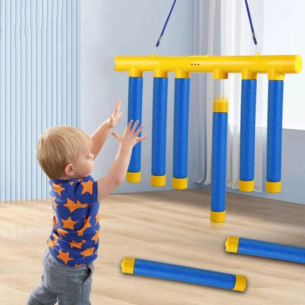 Jogo De Bastões De Queda De SUPER Desafio , Bastão De Agarrar Olhos E Mãos Para Exercícios De Reação