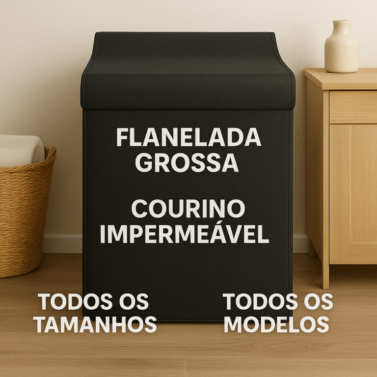 Capa Maquina de Lavar Electrolux Brastemp Consul t