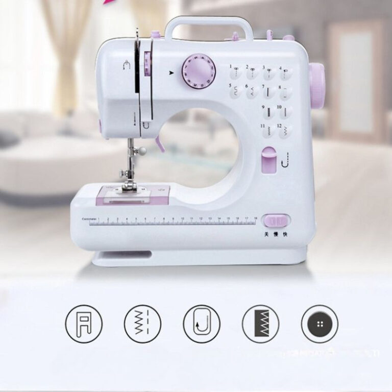 Máquina de Costura Portátil Elétrica 12 Pontos