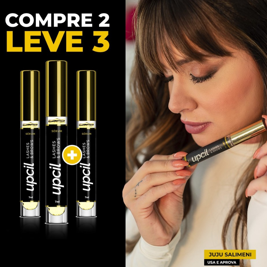 Sérum para Crescimento de Cílios e Sobrancelhas UpCil – Original