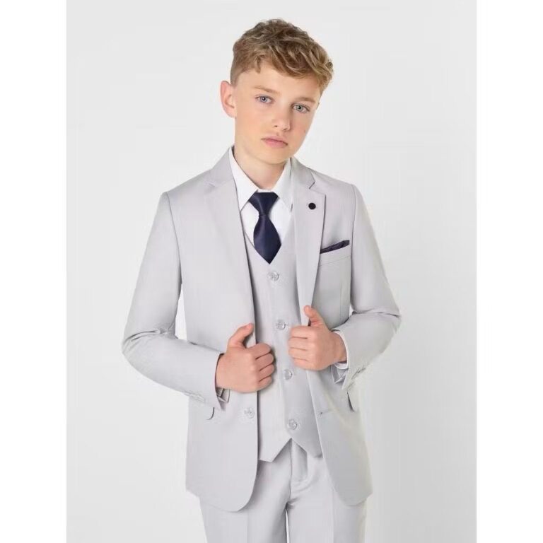Terno social pajem infantil Oxford noivinho +  Fes