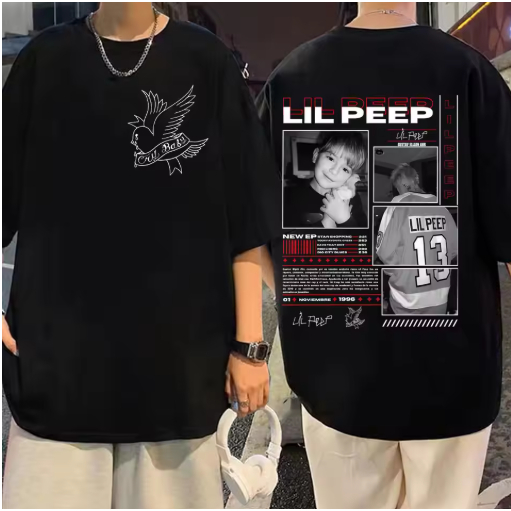 Camiseta Camisa Blusa Algodão Unissex Rapper lil 