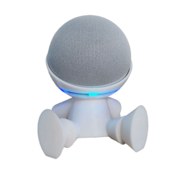 Suporte para Echo Dot 4 e 5 Alexa Robo Sentado Tra
