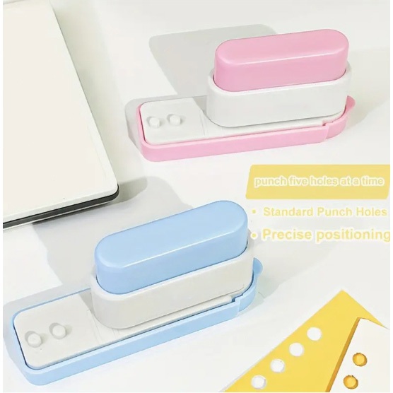 Furador 5 furos Manual para Papel Encadernação A