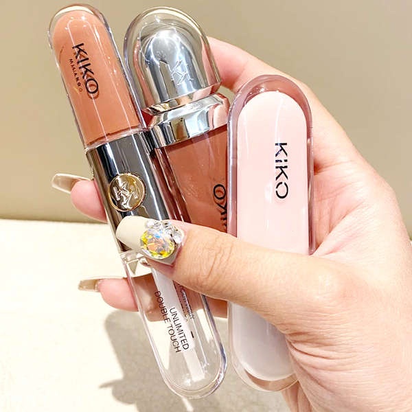 KIKO MILANO cabeça dupla transparente esmalte lá